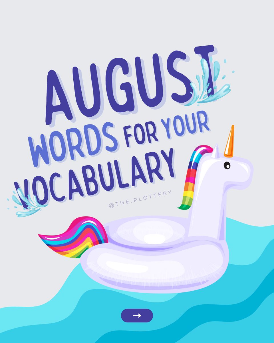 Here are some new words you may not have known before!
👉instagram.com/the.plottery/
#WritingCommunity #AuthorsOfTwitter #writers