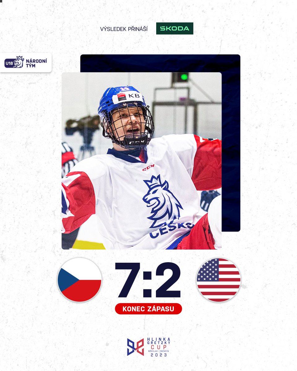 FANTAZIE! 🔥 USA na úvod Hlinka Gretzky Cupu porážíme vysokým rozdílem 7:2. 😱 Hoši, děkujeme! 🙌 

#HlinkaGretzkyCup  <a href="/HlinkaMemorial/">Hlinka Gretzky Cup</a>