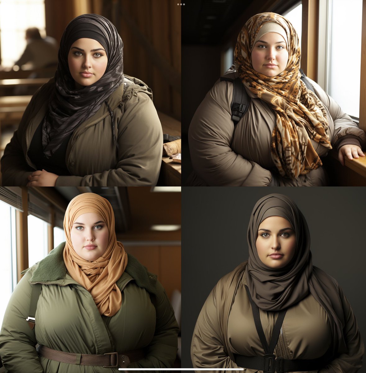 Libyan ladies complain that my AI uploads are not accurate libyan so here …