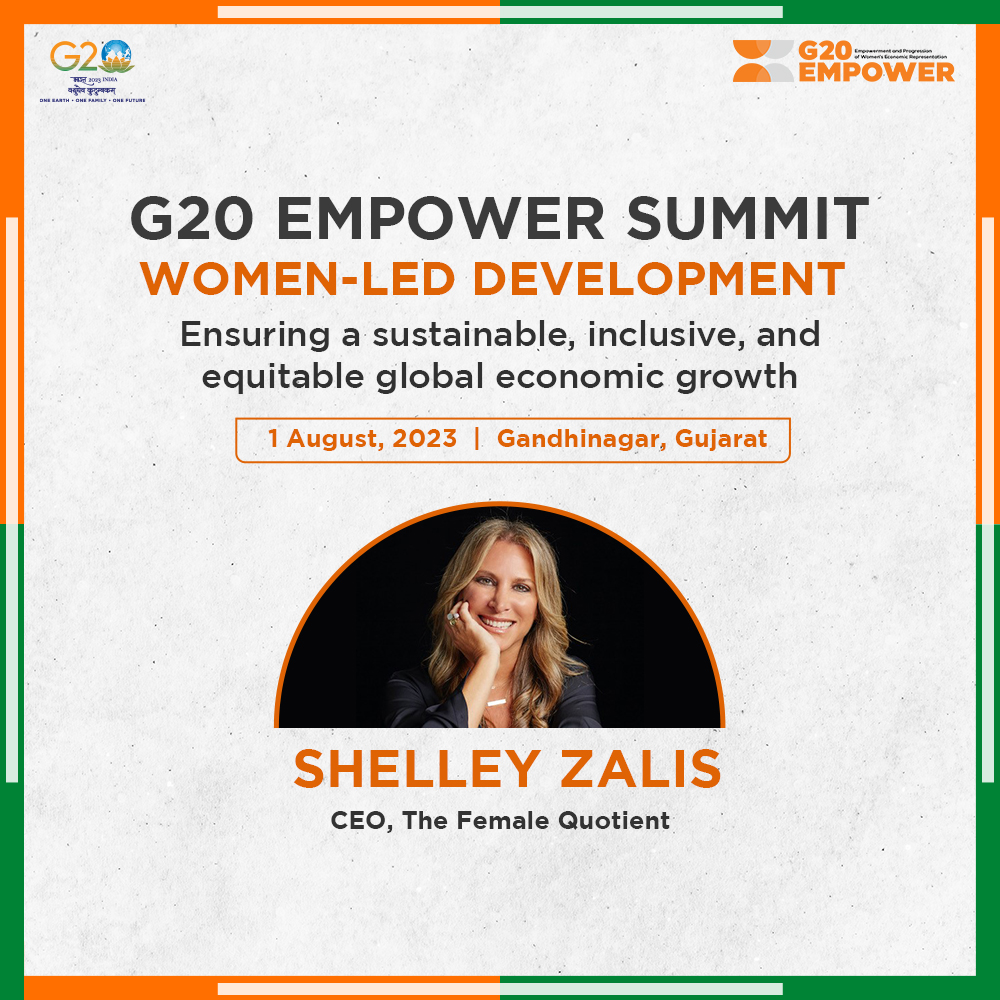 ShelleyZalis's tweet image. Thrilled to be joining @g20empower’s Summit on “Leading the Change: Women Redefining Leadership.” We’ll discuss championing diversity and navigating the corporate landscape while driving change.

#G20EMPOWERsummit #WomenledDevelopment