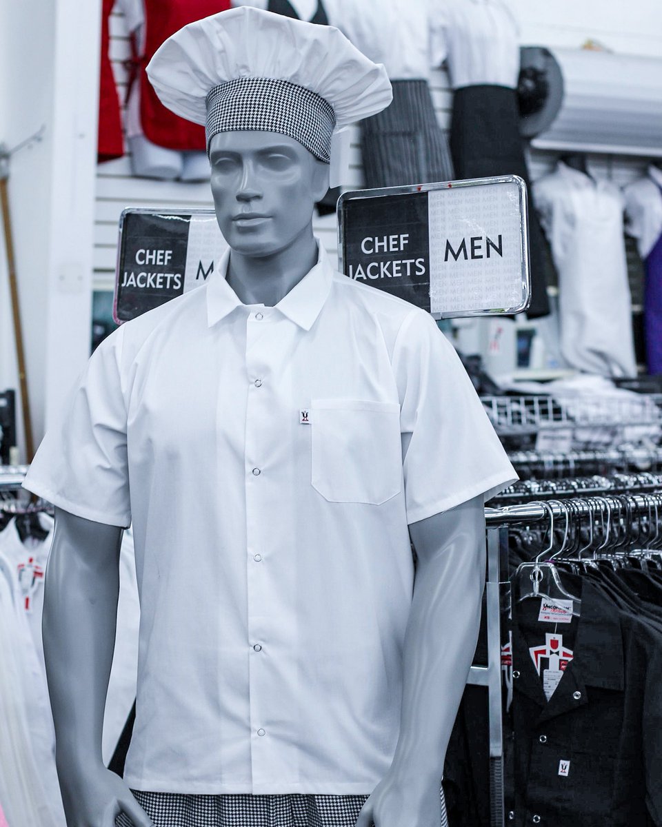 LasVegasUniform's tweet image. Elevate your chef style with all the newest, stylish, professional, comfortable chef jackets. Don’t miss the new inventory and  great deals going on now!!

#chefjackets #chefuniforms #restaurants #hospitality #chef #lasvegasuniforms #lasvegasvalley #apparel #embroidery