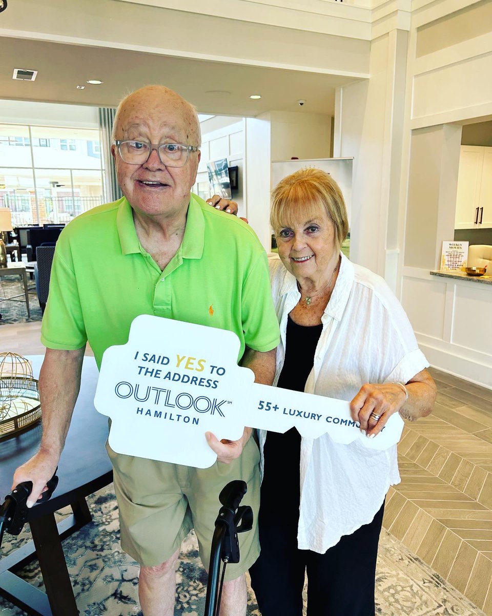 HamiltonOutlook's tweet photo. Love seeing some new faces around our community!  #noblesville #nowleasing #seniorliving #55andbetter #apartments https://t.co/0Z7huhW3ET