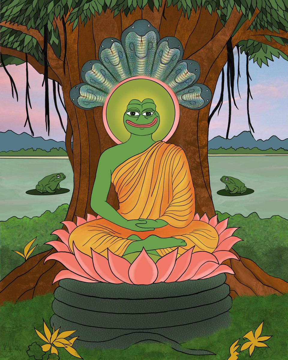 become one with the divine $PEPE
