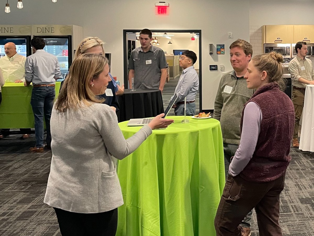 VHBnow's tweet photo. Our Emerging Professionals Group recently hosted its first Speed Networking event in our #Watertown office, providing a chance to network with other colleagues and learn about VHB's various departments and service lines!
#EmergingProfessionals #Networking https://t.co/dyXsjeRJB2
