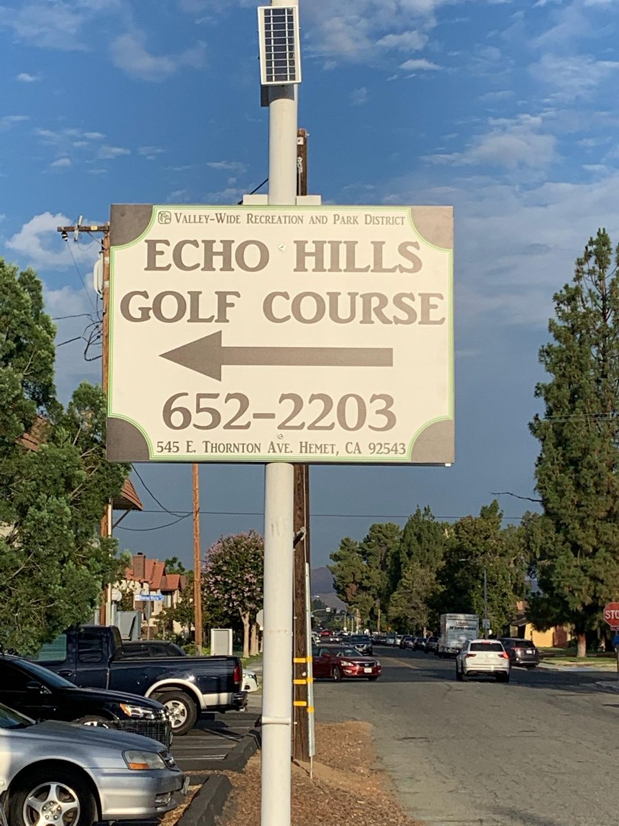 valleywiderec's tweet image. Echo Hills Golf Course will be closed for the rest of the day on Monday, July 31, due to unhealthy air quality. Follow our social media for updates. #IAmValleyWide