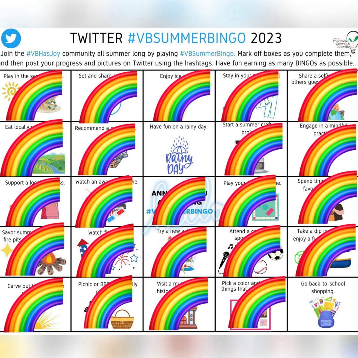 I set the goal to be storage unit free (moved over a year ago &amp; just haven't dealt with it) by the end of summer.  As of this afternoon it's done.  Now for the project of getting my office back to being an office &amp; not storage by Sept lol #VBHasJoy #VBSummerBingo