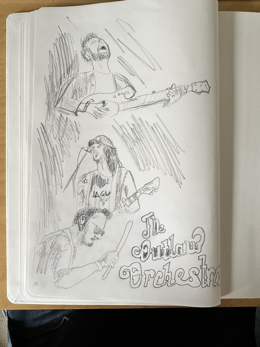 Anyone got any tips for drawing hands and or noses? Still finding them a little tough… <a href="/outlaworchestra/">The Outlaw Orchestra</a>