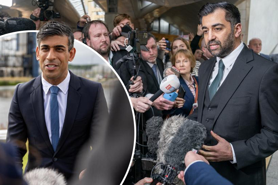 Rishi Sunak has been accused of trying to give himself an 'easy ride' by only allocating 10 minutes to speak to the print media

Humza Yousaf 'is being accountable to people and the other [Sunak] is not giving a damn about those people' – Michael Russell 📣