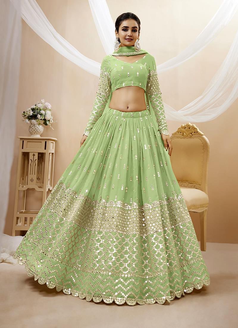 sareebuzz's tweet photo. 🌟 Unleash your inner fashionista with this unique pista-colored Lehenga Choli, an ode to natural beauty. 🌿
🌟

🌿 Pista Passion Lehenga Choli 🌿 - https://t.co/OIY7k7meof

#LehengaCholi #Fashionista #EthnicElegance  #TraditionalCharm #DivaLook #ShopNow https://t.co/rbIpksgHwd
