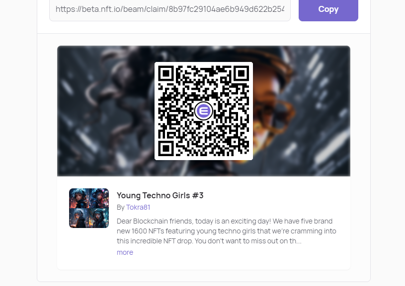 toka2204's tweet image. Dear Blockchain friends,
today is an exciting day! We have five brand new  1600 NFTs featuring young techno girls that we&apos;re cramming into this incredible NFT drop. You don&apos;t want to miss out on these unique collectibles!

follow me on twitter
#NFT #Efinity #TechnoGirls 
#Beam
