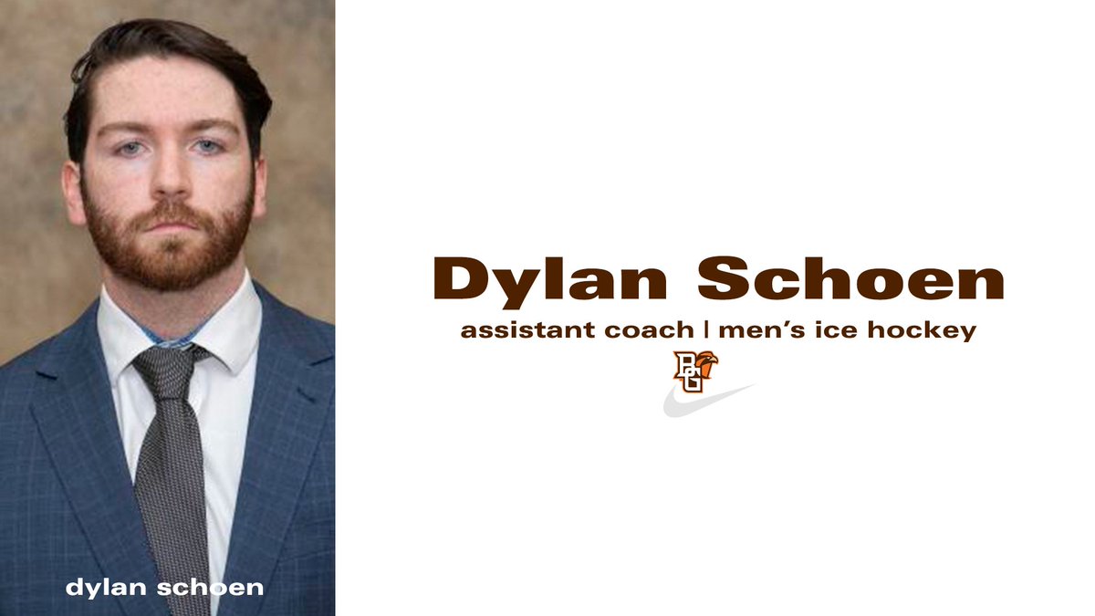 BGSUHKY's tweet photo. Get To Know: Assistant Coach, Dylan Schoen

🏒 2022-23, Volunteer Assistant Coach, Bemidji State
🏒 Coached Mattias Sholl to Second Team All-CCHA honors
🏒 2021-22, Assistant Coach, Maryland Black Bears (NAHL)
🏒 2020-21, Goaltending Coach, Amarillo Bulls (NAHL)

#AyZiggy https://t.co/5mxBwKcTbI