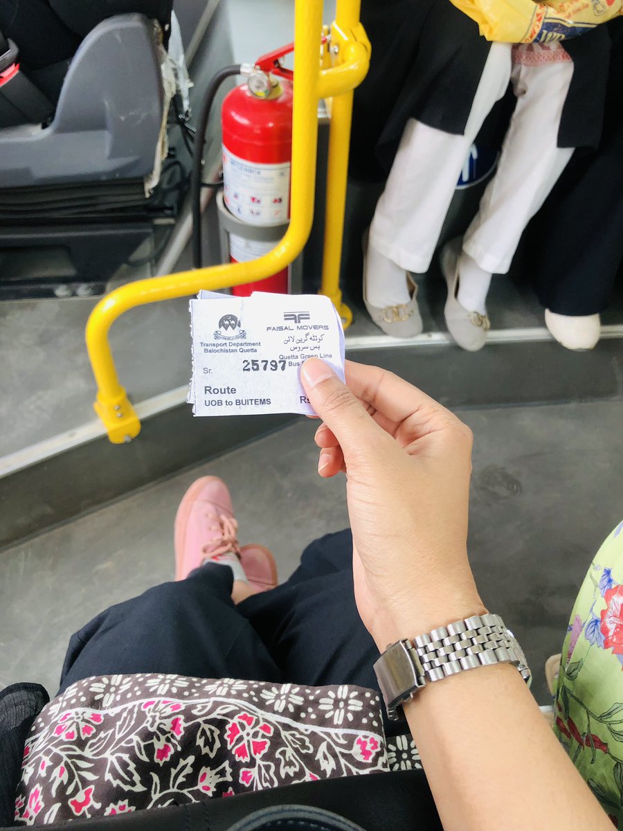 NimraAkramPK's tweet photo. My first ride on Quetta green bus. I had a wonderful experience. Marvellous initiative by govt of balochistan.
@dpr_gob @CMOBalochistan https://t.co/HM549DwWHX