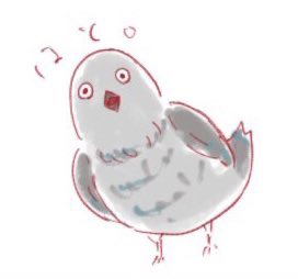 以前より薄々感じてはいたんですが、鳥を描くセンスがあまりにもない
