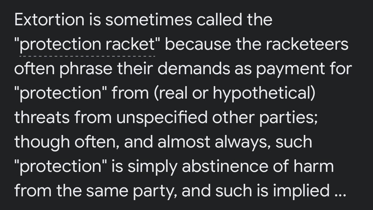 I learned about this from Italian Mob movies.