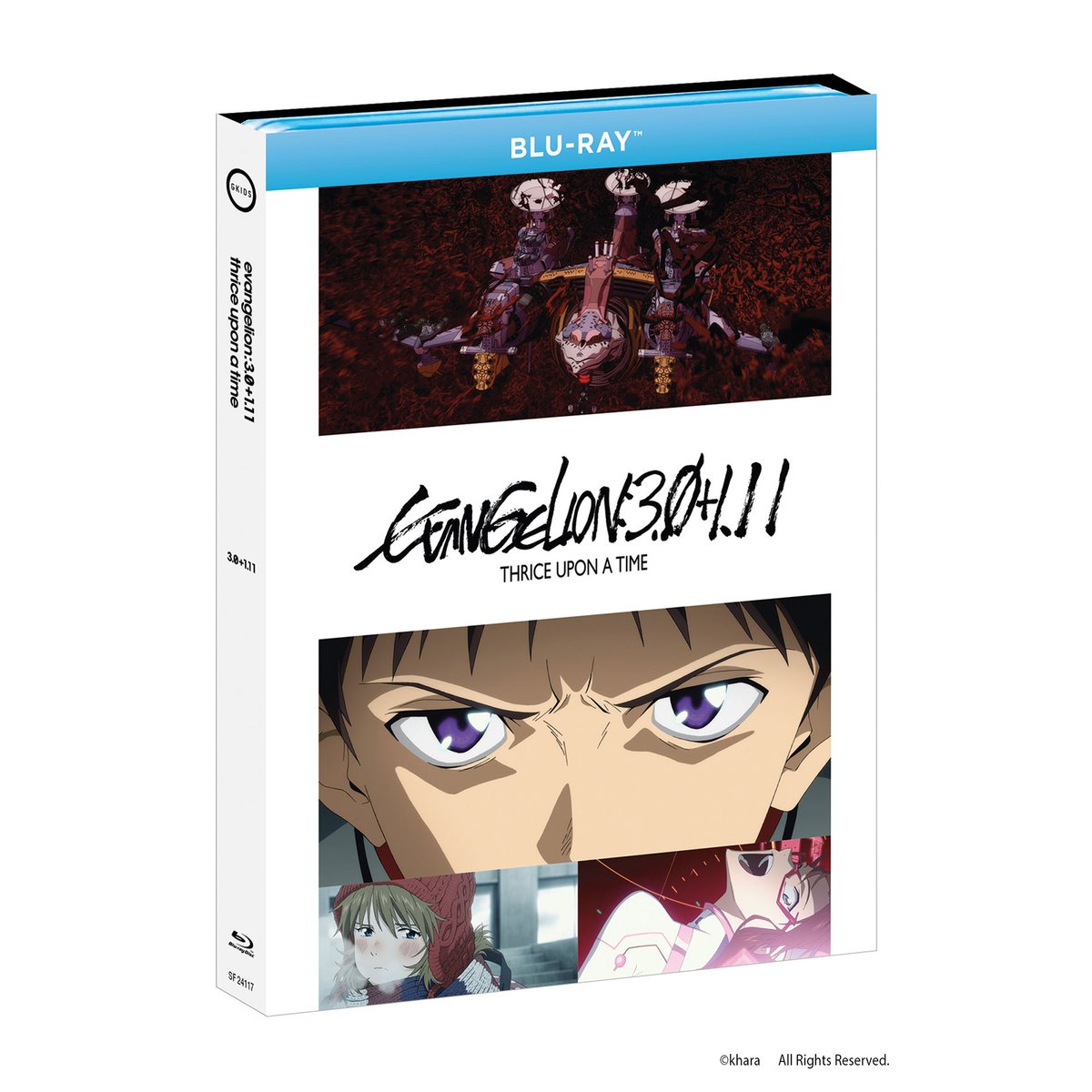 GKIDSfilms's tweet image. The end is nigh. Bye-bye, all of #EVANGELION. 

EVANGELION:3.0+1.11 THRICE UPON A TIME arrives on Blu-ray &amp;amp; 4K UHD Collector's Edition Oct 17. 

Own EVANGELION:3.0+1.01 THRICE UPON A TIME On Demand Oct 3.

Pre-order now: tinyurl.com/9hrm3z5v