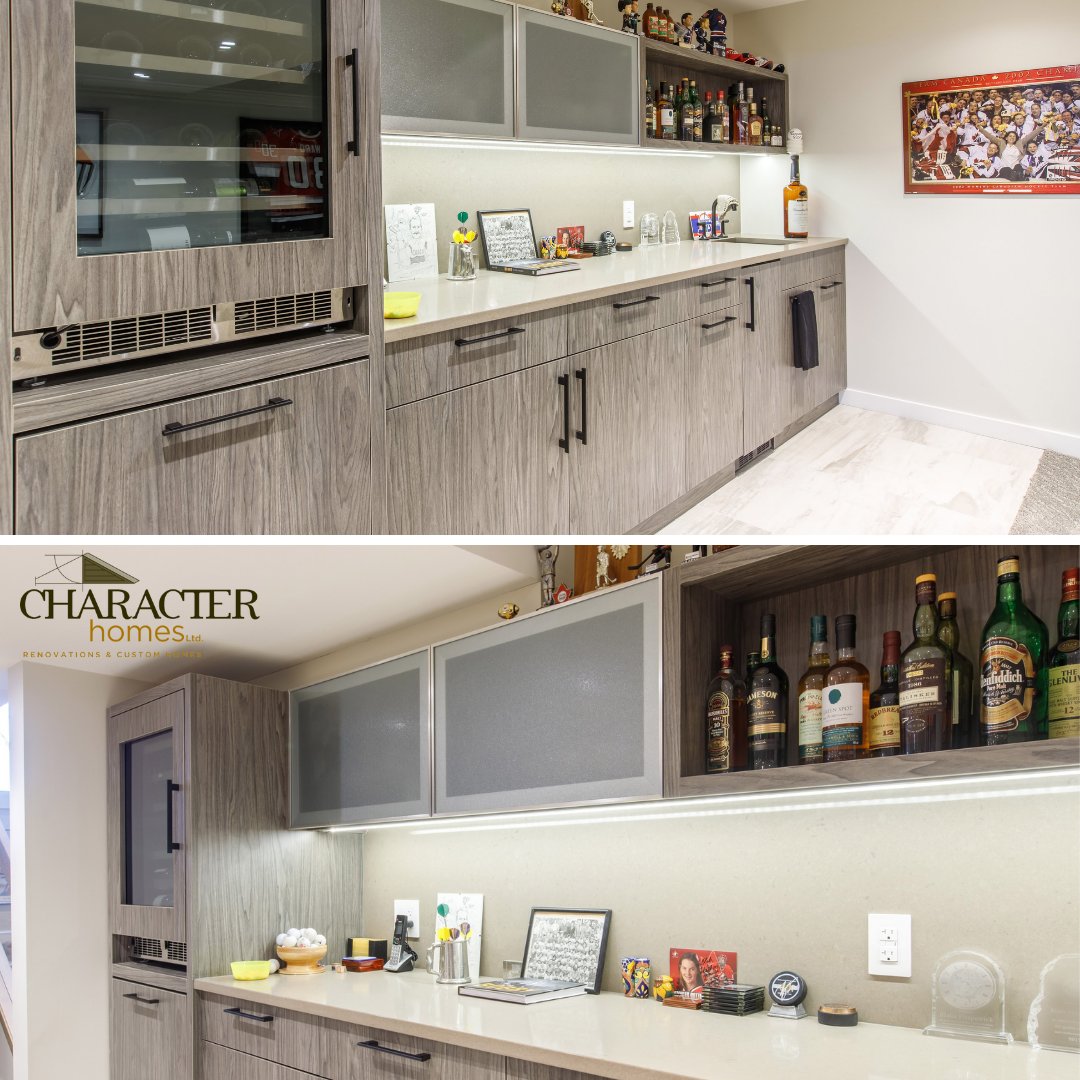 CharacterLtd's tweet image. #Winefridge &amp;amp; storage conveniently located in the basement of this beautiful home.
#CharacterHomes #HomeBuilder #CustomHomes #HomeRenos