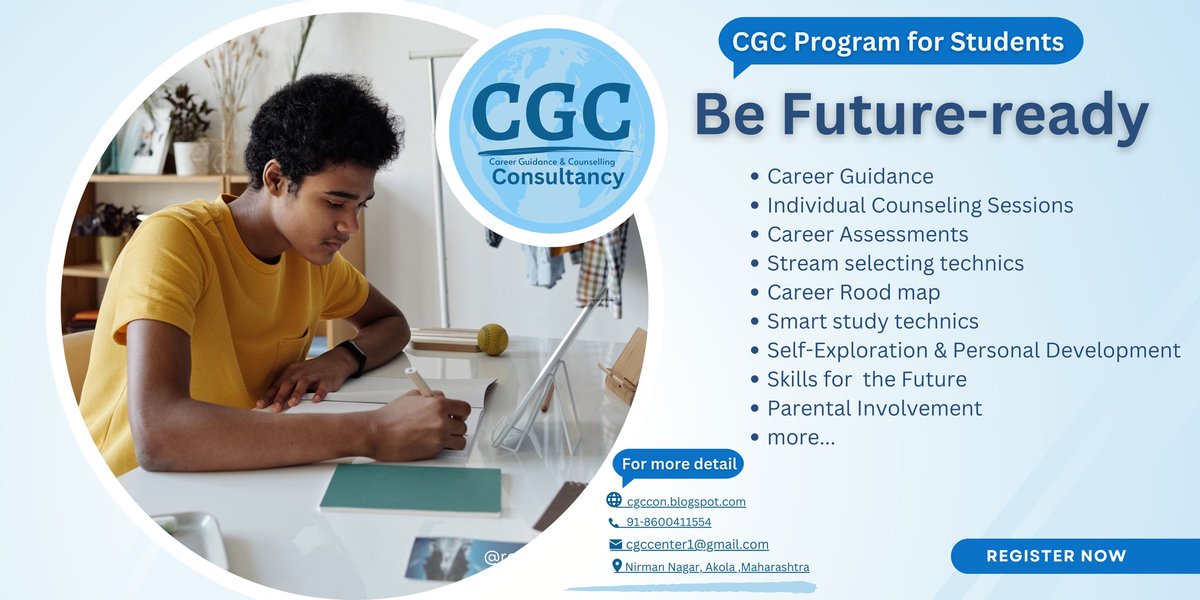 cgcconsultancy's tweet image. Be future ready with CGC enroll today
#Students #smartstudy #careerdevelopment