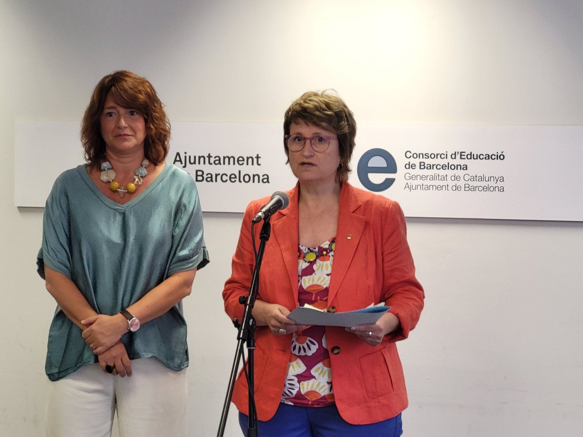La consellera i presidenta del <a href="/consorciedubcn/">Consorci d'Educació</a> <a href="/AnnaSimo/">Anna Simó Castelló</a> ha anunciat aquest matí l'acord per a la continuïtat de l'Institut Escola Sant Felip Neri en la seva ubicació actual i l'ampliació de les instal·lacions.