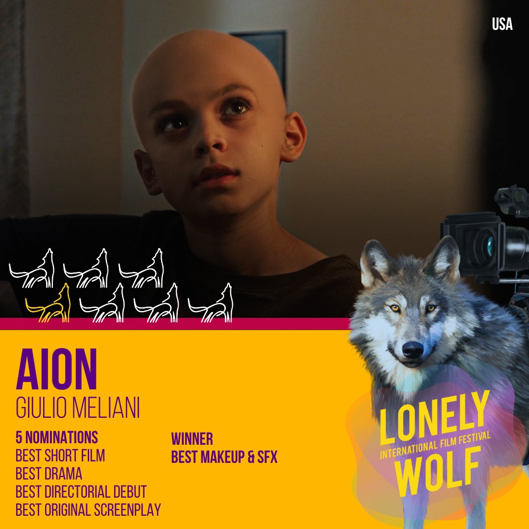 Congratulations, @giulio_meliani for becoming an Alpha in our wolfpack this 2023 Summer Edition! AION is spectacular! Winner for Best Makeup & SFX + 5 nominations! Oo-oo-owooooo!!