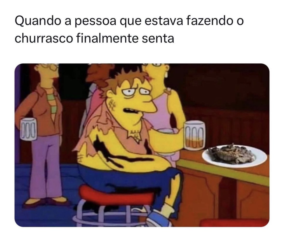 erickdias's tweet photo. Vida de churrasqueiro! https://t.co/bU6F1XssT2