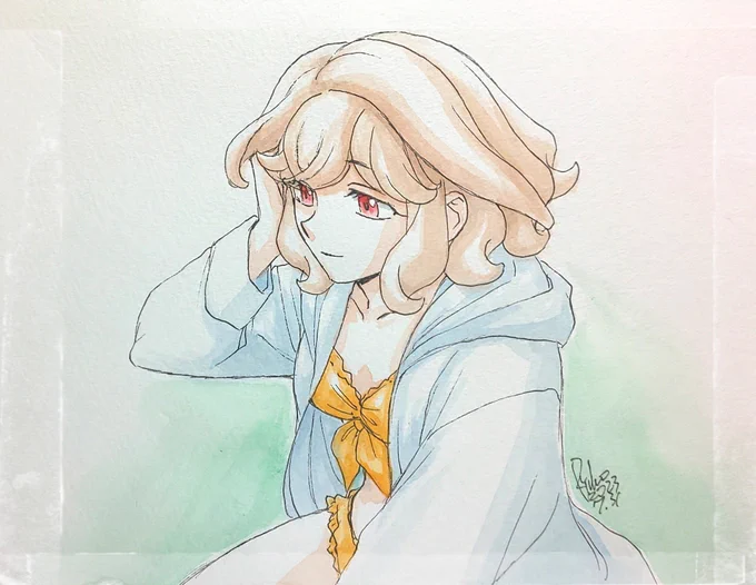 の日のつもりでした (解像度の低いみずぎ)
