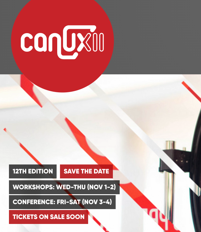 CanUX 2025 tweet media