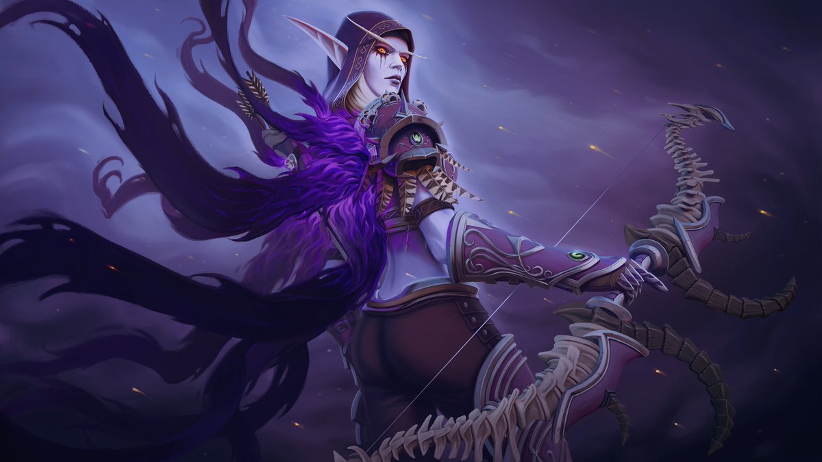 Sylvanas  Windrunner
#warcraft #wow #worldofwarcraft #fanart