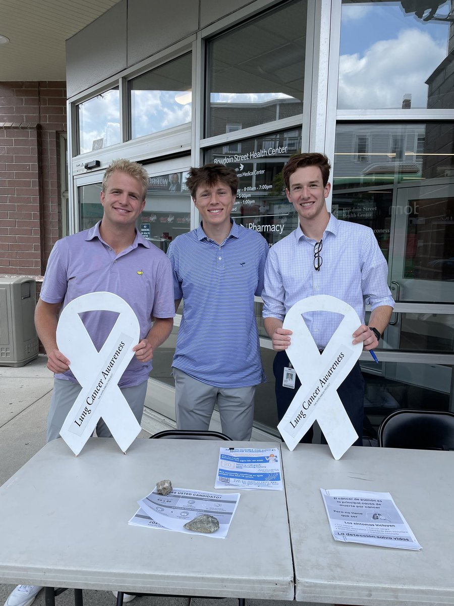AmLungCSI's tweet photo. Last week, our #Boston team shared #lungcancer #screening resources at the Bowdoin Street Health Center and the First Church Shelter! We had a great time meeting some amazing people at both events and hope to be back soon! https://t.co/z39C9LQE99