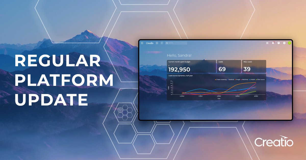 Meet #Creatio 8.0.10 update package featuring expanded Freedom UI Designer tools, improved UI experience, new development tools for faster app ecosystems, and much more.

Learn more: shorturl.at/hwyTU