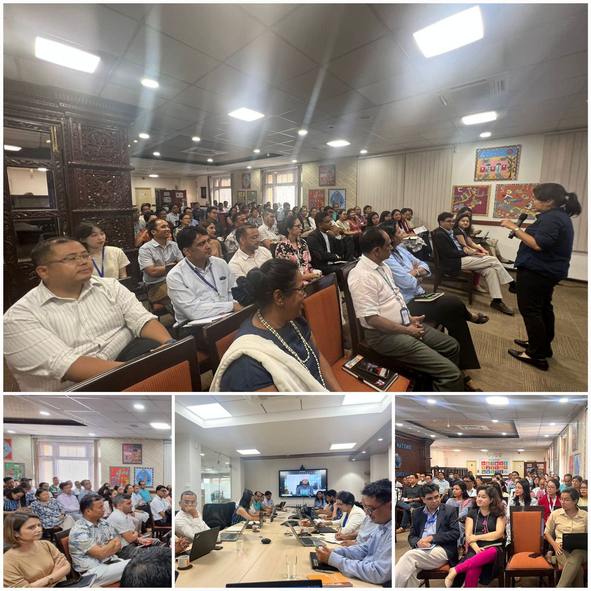 Ayshaniee's tweet photo. A day well spent for @UNDPNepal colleagues interacting with our regional #Gender Specialist @Yennywidjaja
Learning and sharing in our journey towards #GESI in #Nepal
#GenderSeal
@kohmiyaoi @RaquelLagunas_ https://t.co/NmeRQFSCva
