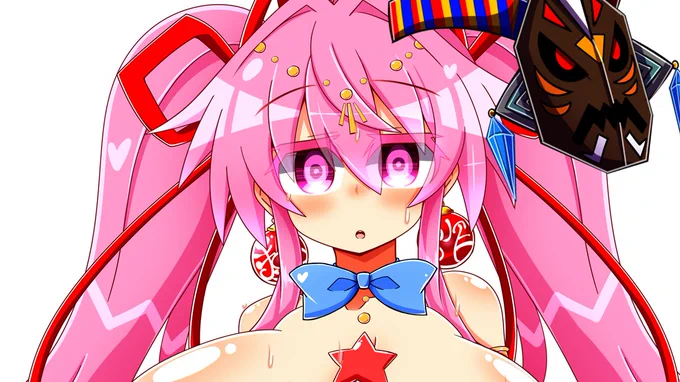  Pixivにこころちゃんの立ち絵データで作った色々なエッチなのアップしましたー!R-18注意NSFWですよー 