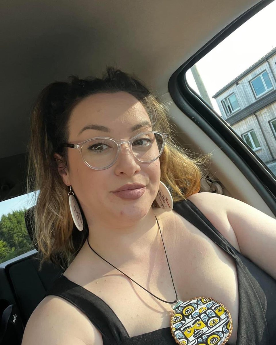 Meet our staff! Niyyah Amo joins our food programs for the summer supporting Granny’s Kitchen and Granny Gardens. She has a heart as big as the moon and works hard to make sure our families and communities are supported! Ǧiáxsix̌a for being part of our team Niyyah! ☀️ #TeamQqs