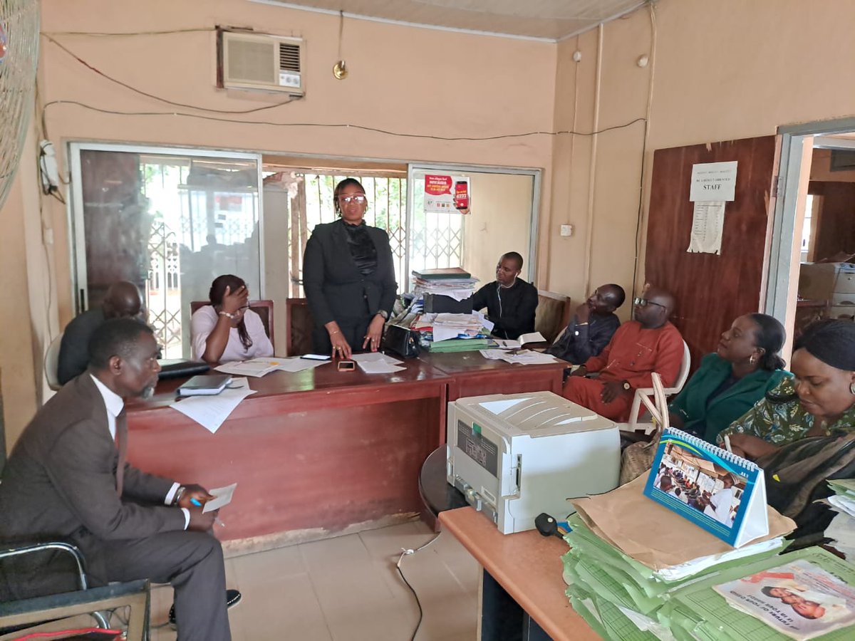 ODSACA1's tweet photo. @NACANigeria on a Performance Management Mission and random spot check to selected HIV Service Delivery Points in Ondo State towards enabling sustainability of HIV/AIDS Services.
@OndoInformation 
@APINNigeria https://t.co/Pq3ZHBBXq1