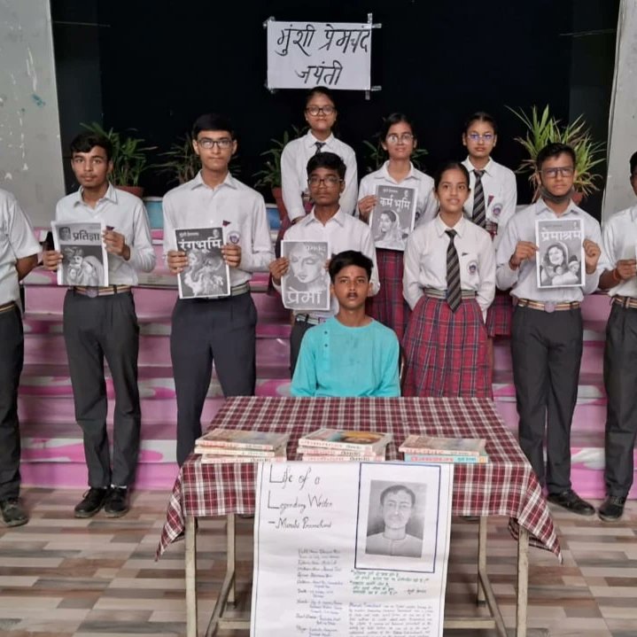 AyodhyaSchool's tweet photo. मुंशी प्रेमचंद जयंती✍️ https://t.co/f6weN6E6mH