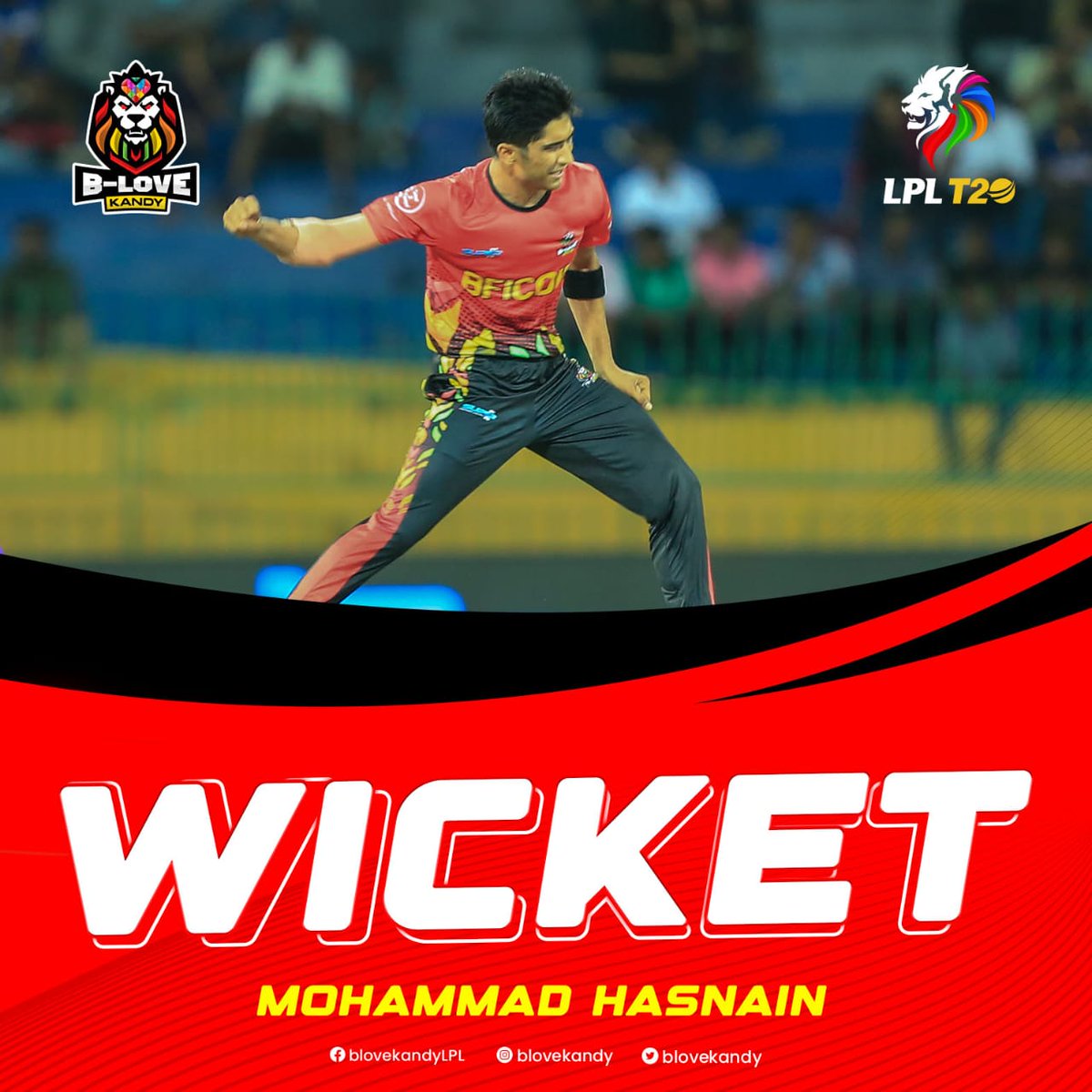 BLoveKandy's tweet photo. Nawaz Left Bewildered as Hasnain Strikes with Pinpoint Precision! 😮🎯🏏
#BLoveKandy #LPLt20 #LPL2023 #LPLLive #colombostrikers #BLoveNetwork #Catchout https://t.co/V4zcSwckmB