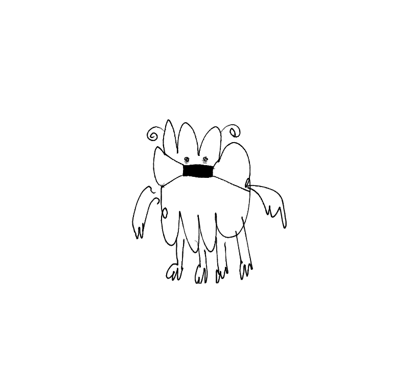 「こちら用意しておきました じっくり見たい方どうぞ」|喪のイラスト