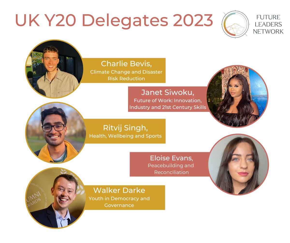 We are excited to announce that @walkerdarke will be joining our #Y20 delegation as the Democracy and Governance delegate! 🇬🇧 The team will be heading out to India for their summit in August 🇮🇳