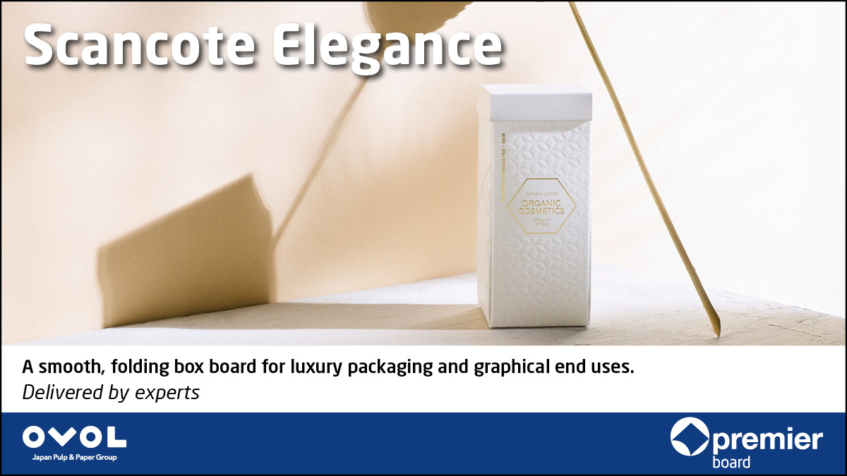 PremierPaperUK's tweet photo. Need a box board that is perfect for smart, sophisticated brand packaging? Scancote Elegance is the solution for you.

Scancote Elegance is a fully coated folding box board with a single coated white back that provides premium print quality with superior visual aesthetics. https://t.co/xsr0czQP0m
