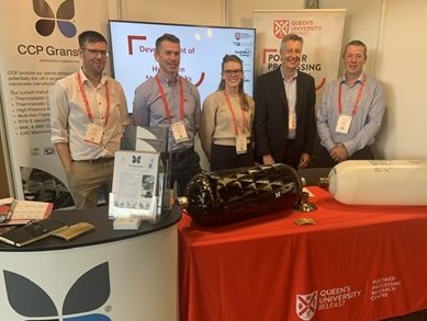 🌍We're telling delegates from all over the world about our #BRCityDeal Advanced Manufacturing Innovation Centre <a href="/iccm23/">International Conference on Composite Materials</a> <a href="/BelfastICC/">ICC Belfast | International Convention Centre</a>!

We're looking forward to connecting with more businesses, engineers, researchers and scientists for the rest of the week.

Come and say hello!
