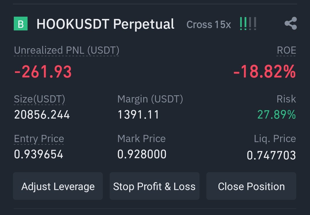 GVRCALLS's tweet image. 261$ loss on $HOOK so far