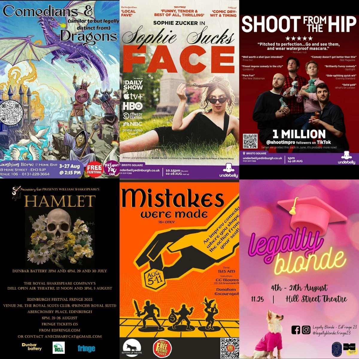TartanTabletop's tweet photo. Our army of guest stars playing Noblin the Goblin are in some amazing shows this fringe so make sure you catch them! ⚔️✨ https://t.co/dNjtN6npU4