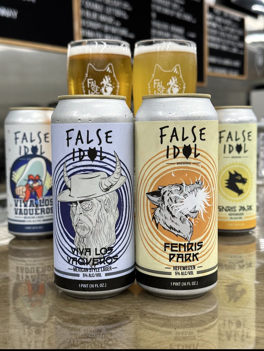 FalseIdolBrew's tweet photo. It’s Fill The Fridge Monday and we have 15% off all beer to go and $4 off flights until 3pm.

Our newest sale for online orders on Monday is 5% off beer to go with the discount code MONDAYS.

https://t.co/oNrgeVi6Q5

See you soon! 

#monday #fillthefridge #Wolfpack  #falseidol https://t.co/UydY1VXTeZ