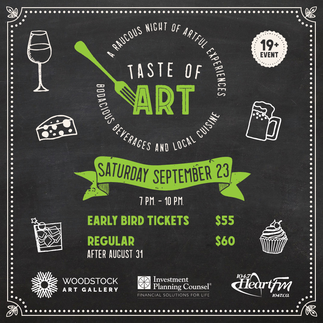 Early bird tickets for Taste of Art are on sale for $55 🎟️ Get your tickets now for a raucous night of artful experiences, bodacious beverages and local cuisine! For more information or to purchase tickets visit bit.ly/3OIXk9P