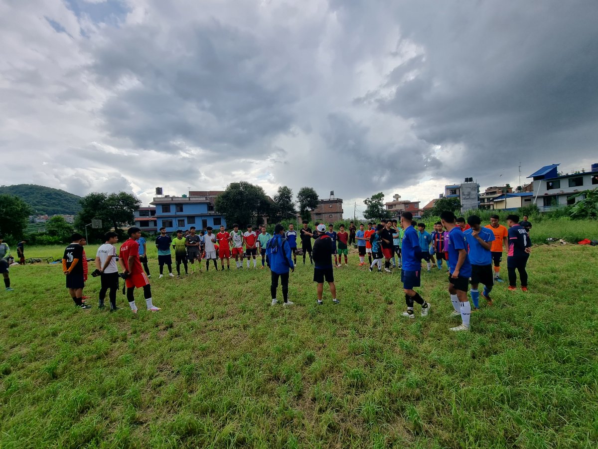 fcreale's tweet photo. Coach Anish in U19 Bhaktapur District Level Selection for SAFF U19 Championship 2023!

Last week, Coach Anish was also in U16 Selection ! https://t.co/DNaVrLYPol