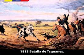 #31Jul || Año de 1813 ocurrió la hazaña patriota en el campo de Taguanes, un triunfo de gran significado que marcó el cierre de un ciclo victorioso para la causa independentista liderada por nuestro Libertador Simón Bolívar.