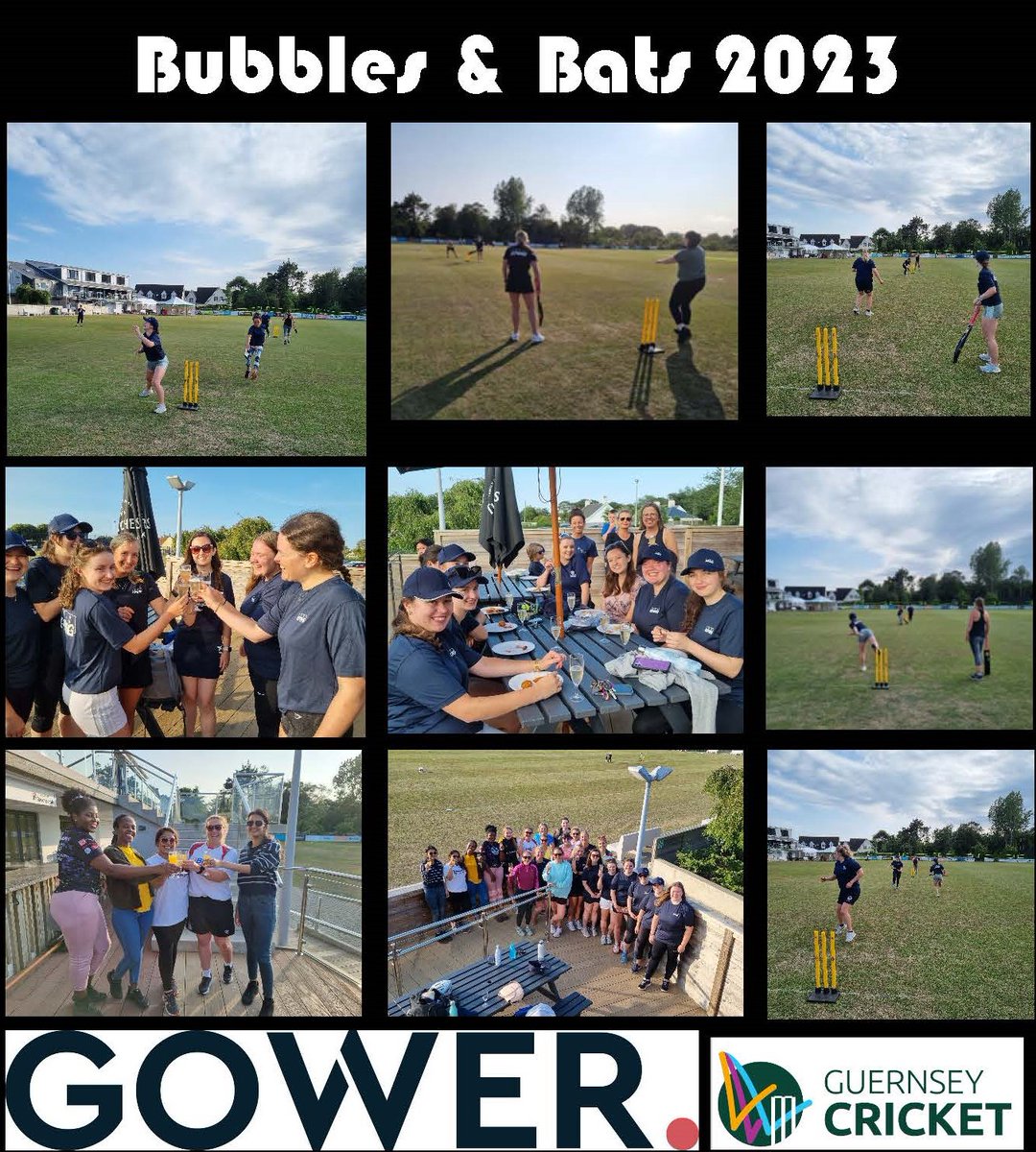 A new launch this year with Bubbles &amp; Bats that ran for four Friday nights in July providing a chance to try softball cricket and a glass of bubbles after ! WATCH this space for more Women's social cricket activities.
<a href="/Gowerguernsey/">Gower</a>