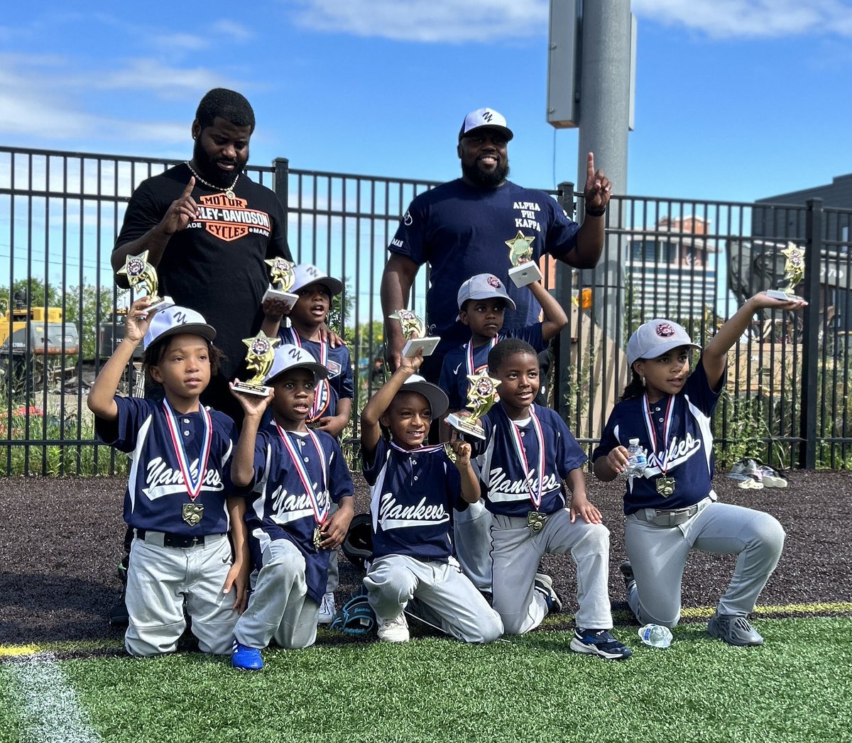 DetroitPAL's tweet photo. Last day of our Tiny Tigers program was a blast! Our Tiny Tigers have embraced their inner tiger.
Thank you @TigersCommunity for your support. We couldn't be more grateful for your dedication in helping our little ones find their t-ball greatness.
#tinytigers https://t.co/ExLzPPFqjq