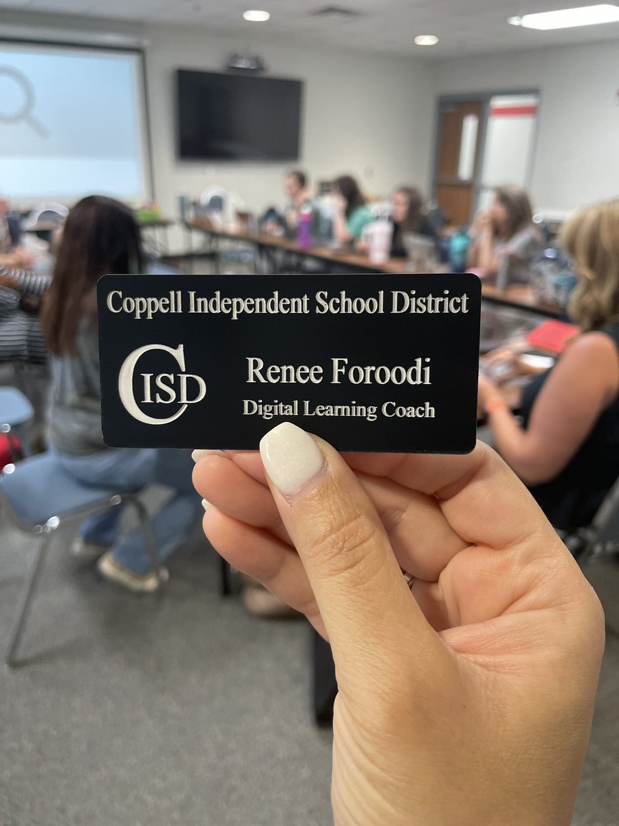 Day 1! I’m SO excited to be back for another year in #CoppellISD in my new role! Have a great year, everyone!
