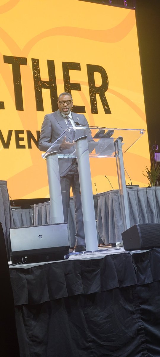 JotakaEaddy's tweet photo. My friend @DerrickNAACP is reminding us today that we must always remember that we Thrive Together.  Let us not have a deficit mindset because we have POWER! Never forget that!  @NAACP  #NAACPConvention #NAACP https://t.co/3lBk9CMG8x
