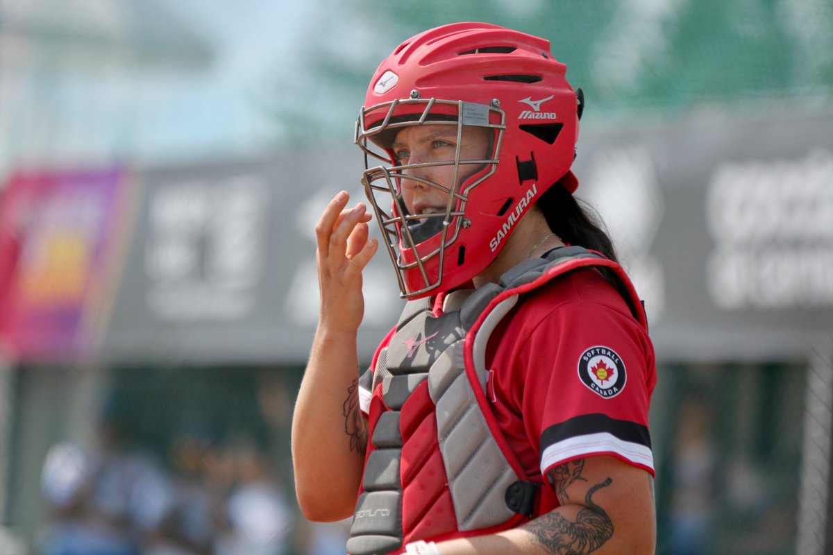 Bucknell_SB's tweet photo. Congratulations to Bucknell alum Nicole Rivait and the Canadian Softball National Team on punching a ticket for the 2024 World Cup!

Rivait played a key role in Canada's advancement by fielding a flawless 1.000% on 15 chances. She added an RBI double to the cause.

#rayBucknell https://t.co/aWMvs4fYOj